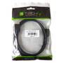 Techly HDMI 4K 60Hz High Speed Anschlusskabel mit Ethernet schwarz 1 m - Cable - Audio/Multimedia