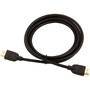 Techly HDMI 4K 60Hz High Speed Anschlusskabel mit Ethernet schwarz 1 m - Cable - Audio/Multimedia