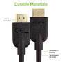 Techly HDMI 4K 60Hz High Speed Anschlusskabel mit Ethernet schwarz 1 m - Cable - Audio/Multimedia