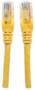 Intellinet Network Patch Cable - Cat6 - 3m - Yellow - CCA - U/UTP - PVC - RJ45 - Gold Plated Contacts - Snagless - Booted - Polybag - 3 m - Cat6 - U/UTP (UTP) - RJ-45 - RJ-45 - Yellow