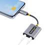STARTECH.COM USB-C Audio Splitter USB-C Dual Kopfhörer Splitter/Adapter mit Mikrofoneingang USB-C au