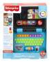 Fisher-Price Lernspaß Homeoffice Laptop Spielzeug mit Smart Stages Lerninhalten ABC Zahlen ab 6M
