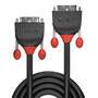 LINDY 3m DVI-D Dual Link Kabel Black Stecker / Stecker (36253)