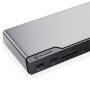 Alogic 14-in-1 USB-C PD DV4 Quad Display Docking Station Space Gr Datenverteiler/Umschalter
