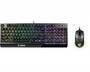 MSI VIGOR GK30 COMBO RGB MEMchanical Gaming Keyboard + Clutch GM11 Gaming Mouse ' UK Layout - 6-Zone RGB Lighting Keyboard - Dual-Zone RGB Lighting Mouse - 5000 DPI Optical Sensor - RGB Mystic Light' - USB - Mechanical - QWERTY - RGB LED - Black - Mouse i