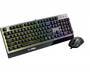 MSI VIGOR GK30 COMBO RGB MEMchanical Gaming Keyboard + Clutch GM11 Gaming Mouse ' UK Layout - 6-Zone RGB Lighting Keyboard - Dual-Zone RGB Lighting Mouse - 5000 DPI Optical Sensor - RGB Mystic Light' - USB - Mechanical - QWERTY - RGB LED - Black - Mouse i