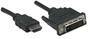 MANHATTAN HDMI auf DVI-Kabel, HDMI-Stecker auf DVI-D, 1m (322782)