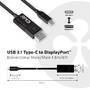 Club 3D Kabel USB 3.1 Typ C> DisplayPort 1.4 8K60Hz 1.8m* - Adapter - Digital