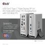 Club 3D Dockingstation - USB-C - VGA 2 x HDMI DP