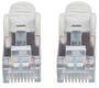 Intellinet Network Patch Cable - Cat7 Cable/Cat6A Plugs - 5m - Grey - Copper - S/FTP - LSOH / LSZH - PVC - Gold Plated Contacts - Snagless - Booted - Polybag - 5 m - Cat7 - S/FTP (S-STP) - RJ-45 - RJ-45 - Grey