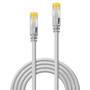 Lindy 10m Cat7 S/FTP - 10 m - Cat7 - SF/UTP (S-FTP) - RJ-45 - RJ-45 - Grey
