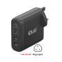 Club 3D Travel Charger 100W GaN technology Type-A 2x and -C Power Delivery PD 3