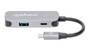 MANHATTAN USB-C auf HDMI 3-in-1 Docking-Konverter mit PD (130707)