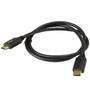 StarTech.com Premium High Speed HDMI Cable with Ethernet - 4K 60Hz - 1 m (3 ft.) - 1 m - HDMI Type A (Standard) - HDMI Type A (Standard) - 3840 x 2160 pixels - Black