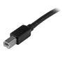 STARTECH.COM 15m aktives USB 2.0 A auf B Kabel - Stecker/Stecker - USB Druckerkabel 1x USB A / 1x US