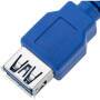 Techly USB3.0 Verlängerungskabel Stecker/Buchse TypA 3m blau (ICOC-U3-AA-30-EX)