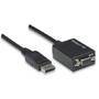 Techly Adapter - DisplayPort Stecker auf VGA Buchse (IADAP-DSP-250)