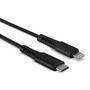 LINDY 3m verstärktes USB Typ C an Lightning Ladekabel (31288)