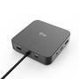 I-TEC USB-C HDMI Dual DP Docking Station with Power Delivery 100 W + i-tec Universal Charger 112 W (