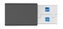 IIYAMA WP D002C E-Share USB-C DP-Alt Dongle to share device content with E-Share enabled monitor (WP