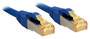 Lindy 47275 - 0.3 m - Cat7 - S/FTP (S-STP) - RJ-45 - RJ-45 - Blue