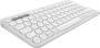Logitech Wireless Keyboard+Mouse Pebble 2 Combo white (920-012204)