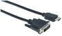 MANHATTAN HDMI 1.3 Kabel auf DVI-D DualLink St/St  3.0m bulk (372510)