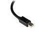 StarTech.com Mini DisplayPort 1.2 to VGA Adapter Converter – Mini DP to VGA – 1920x1200 - 0.18 m - 1920 x 1200 pixels - 720p,1080p - Black - Analogix - ANX9833 - Active video converter