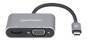 MANHATTAN USB-C auf HDMI & VGA 4in1 Konverter Power Delivery (130691)