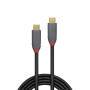 LINDY USB 3.1 Kabel Typ C/C 5A PD Anthra Line M/M 1.5m (36902)