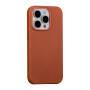 dbramante Roskilde Case mit MagSafe für iPhone 15 Pro, braun
