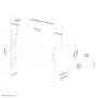 NEOMOUNTS BY NEWSTAR NEOMOUNTS FPMA-W820 Wandhalterung fuer Flachbildschirme 25,4-60,96cm 10-24Zoll 