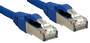 Lindy 45642 - 1 m - Cat6 - SF/UTP (S-FTP) - RJ-45 - RJ-45 - Blue