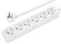IC Intracom Steckdosenleiste 6fach 2m Kabel weiß Schutzkontakt - Power Strip