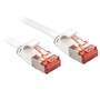 Lindy RJ45 Cat.6 U/FTP 5m - 5 m - Cat6 - U/FTP (STP) - RJ-45 - RJ-45 - White
