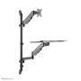 NEOMOUNTS wall mounted sit-stand workstation Screen Keyboard & Mouse (WL90-325BL1)