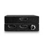 Lindy 38205 - 3840 x 2160 pixels - AV transmitter & receiver - 50 m - Wired - Black - HDCP