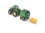 SIKU 1665 John Deere Traktor mit Ballenpresse