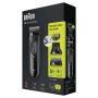 Braun Series 3 3000BT Shave&Style - Built-in display - Battery - Gray