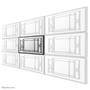 NEOMOUNTS BY NEWSTAR NEOMOUNTS Flat Screen Wall Mount for video walls pop-out/stretchable 116,84-132