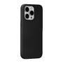 dbramante Monaco Silikon Case mit MagSafe für iPhone 15 Pro Max, schwarz