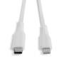 LINDY 3m USB C an Lightning Kabel, weiß (31318)