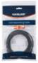 Intellinet Network Patch Cable - Cat6 - 5m - Black - CCA - U/UTP - PVC - RJ45 - Gold Plated Contacts - Snagless - Booted - Polybag - 5 m - Cat6 - U/UTP (UTP) - RJ-45 - RJ-45 - Black
