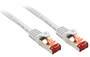 Lindy Cat.6 S/FTP 0.3m - 0.3 m - Cat6 - S/FTP (S-STP) - RJ-45 - RJ-45 - White