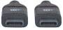MANHATTAN USB Kabel 3.1 C -> C St/St  1.00m 3 A     schwarz (353526)
