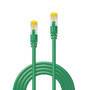 Lindy 10m RJ45 S/FTP LSZH Netzwerkkabel Grün - Network - CAT 7 cable/RJ45 plug
