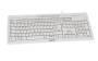 Cherry STREAM 3.0 - Keyboard - Laser - 105 keys QWERTZ - Gray