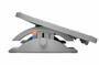 Kensington SmartFit® SoleMate™ Pro Elite ergonomic foot rest - Grey - 0 - 18° - 9 cm - 12 cm