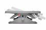 Kensington SmartFit® SoleMate™ Pro Elite ergonomic foot rest - Grey - 0 - 18° - 9 cm - 12 cm