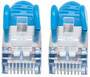 Intellinet Network Patch Cable - Cat7 Cable/Cat6A Plugs - 7.5m - Blue - Copper - S/FTP - LSOH / LSZH - PVC - Gold Plated Contacts - Snagless - Booted - Polybag - 7.5 m - Cat7 - S/FTP (S-STP) - RJ-45 - RJ-45 - Blue